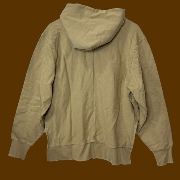 Sandrine Rose Desir Sweatshirt/Hoodie Very Oversized Tan/Brown Women Large NWT - Picture 3 of 11